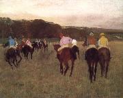 Edgar Degas Racehorse ground china oil painting reproduction